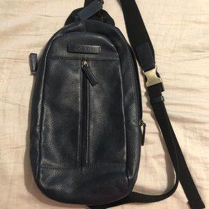 Coach Varick Sling Leather Backpack